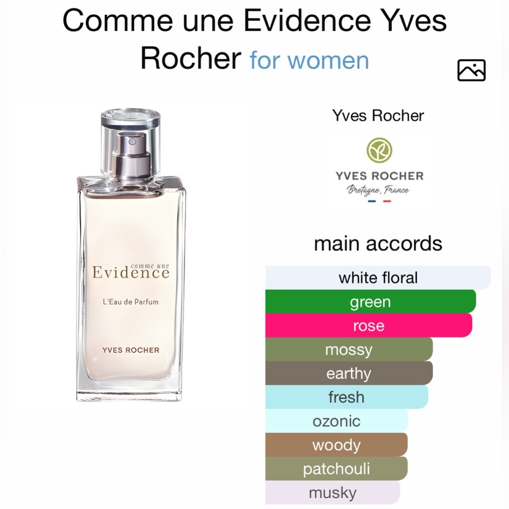 Yves Rocher Comme Une Evidence
